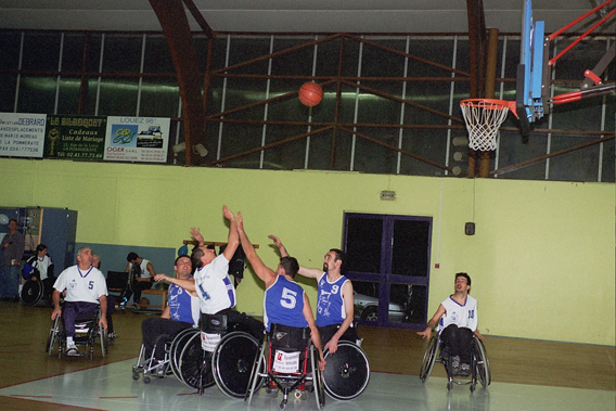 photo de basket fauteuil