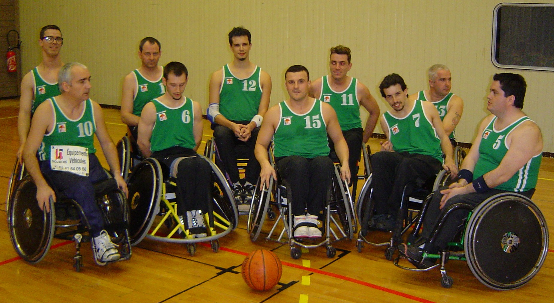 photo de l'équipe de basket
